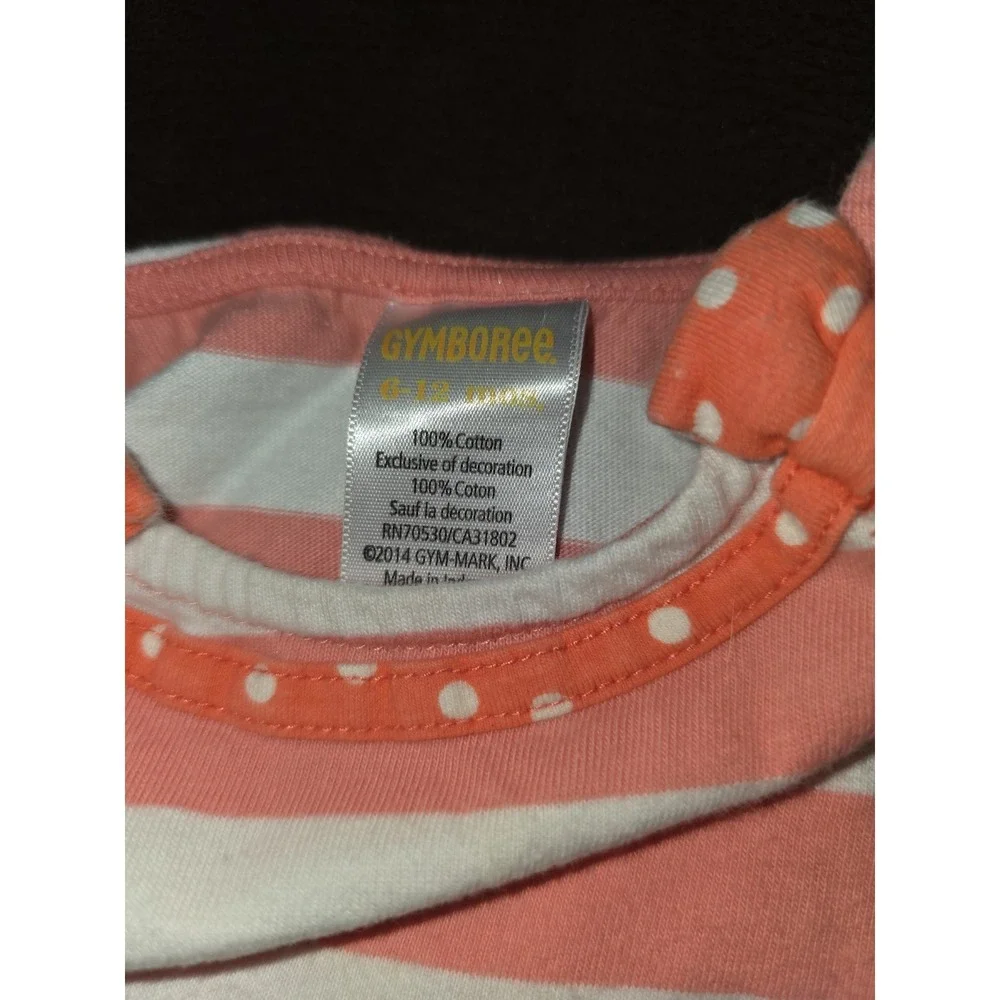 Gymboree pinwheel pastels top and capris size 6 12 months‎